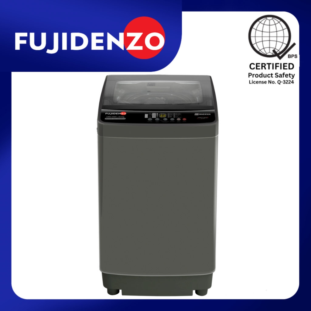 Fujidenzo Inverter Fully Automatic Washing Machine IJWA 1050 VT