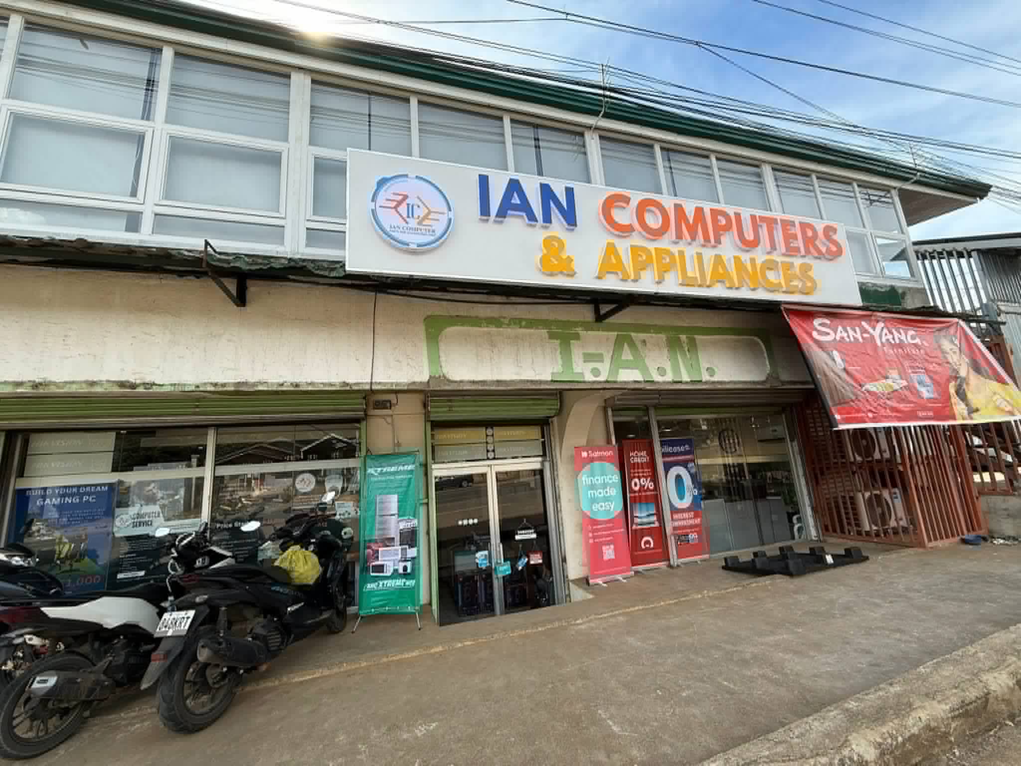 IAN Computers & Appliances storefront in Quezon, Bukidnon
