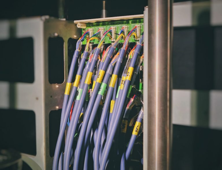 Labeled structured network cabling